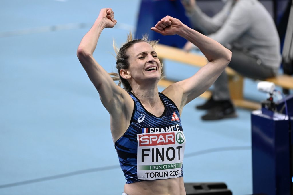 Alice Finot wins European Indoor Athletics Championships